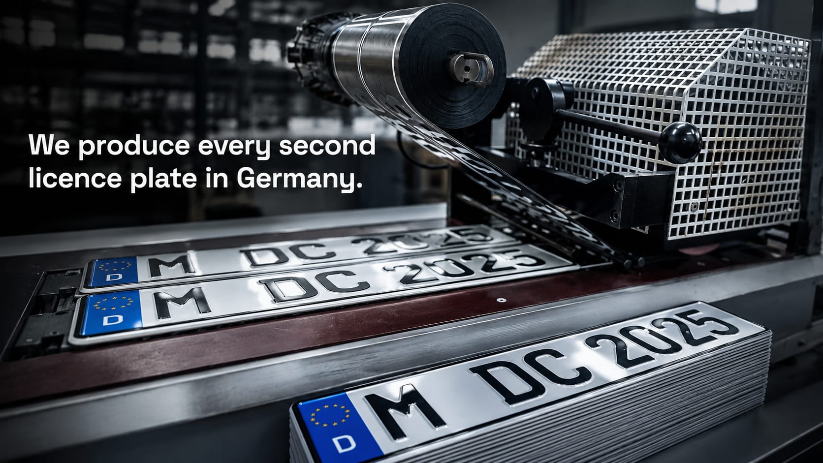 Every second licence plate in Germany.