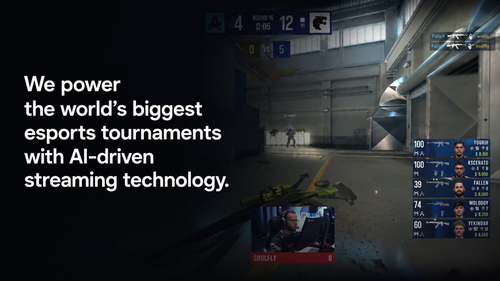 The world's biggest esports tournaments.